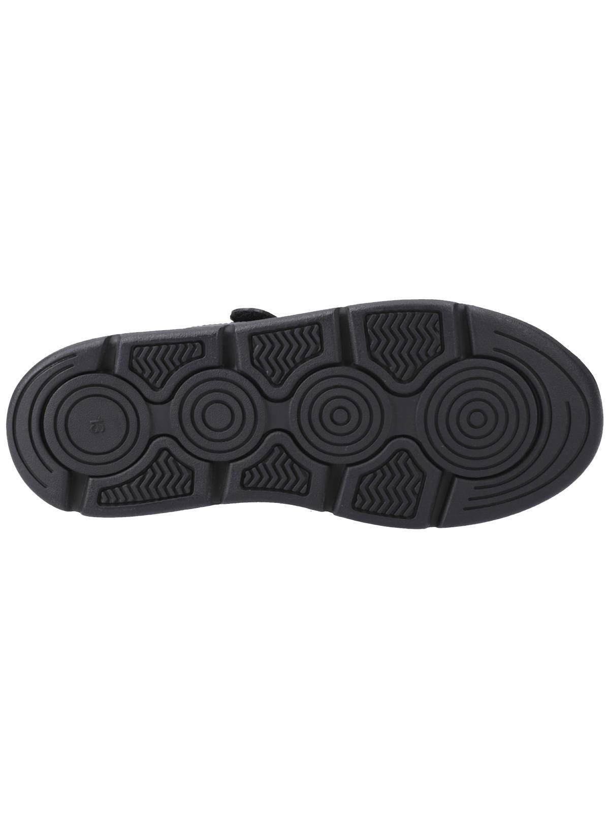 HUSH PUPPIES Alfie Bungee Leather Senior School Shoes 3 - Image 3