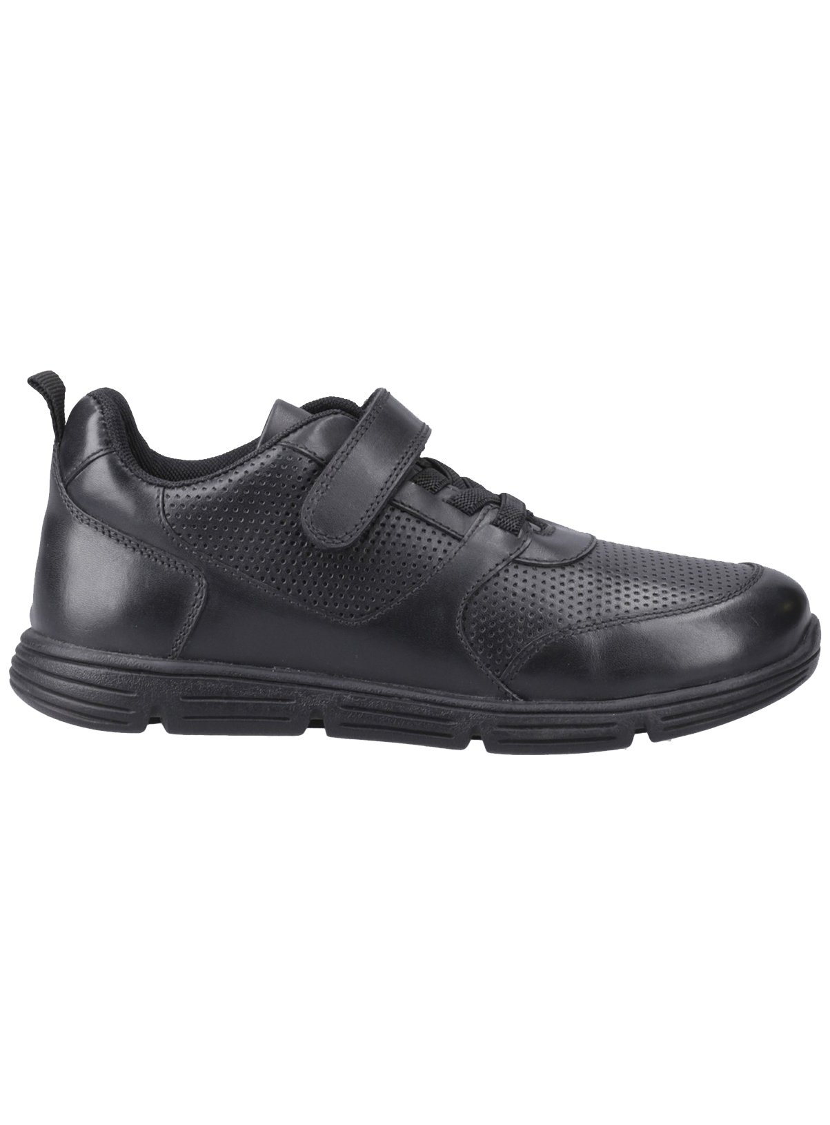 HUSH PUPPIES Alfie Bungee Leather Senior School Shoes 3 - Image 4 thumbnail