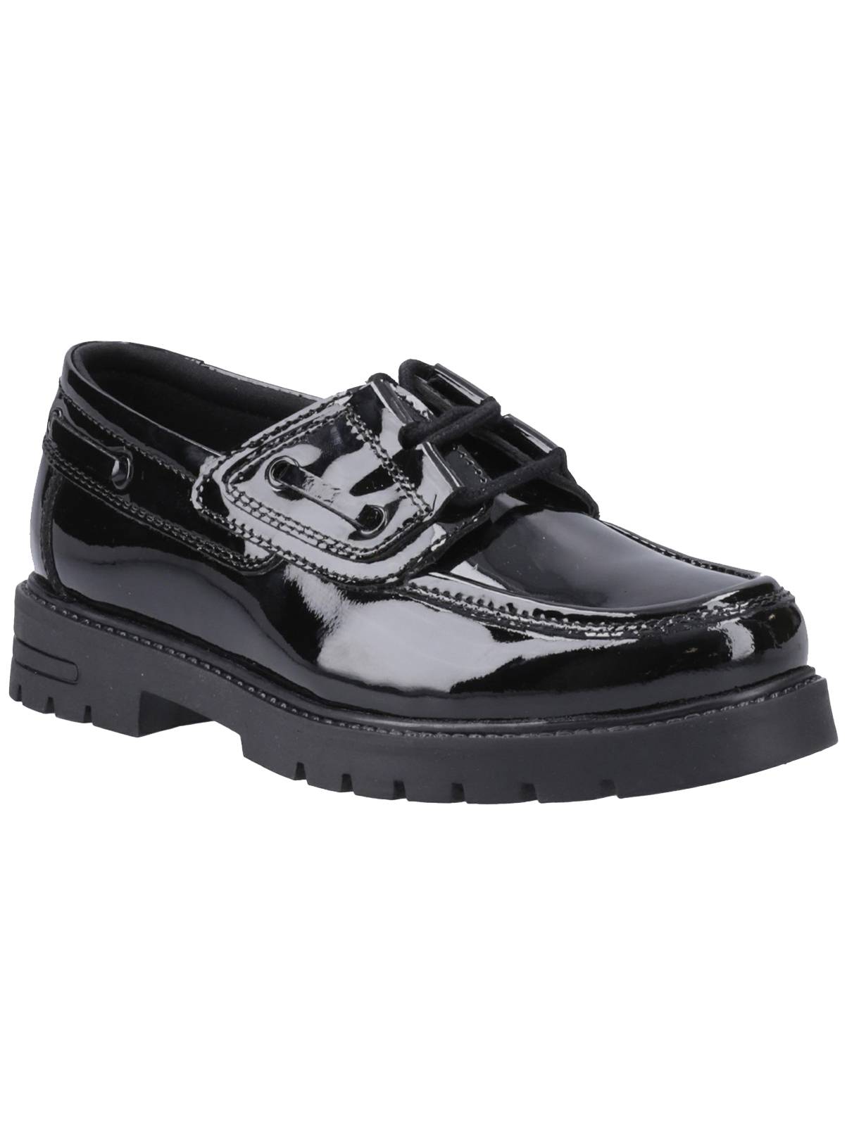 HUSH PUPPIES Lucy Patent Senior School Shoes 7 - Image 1
