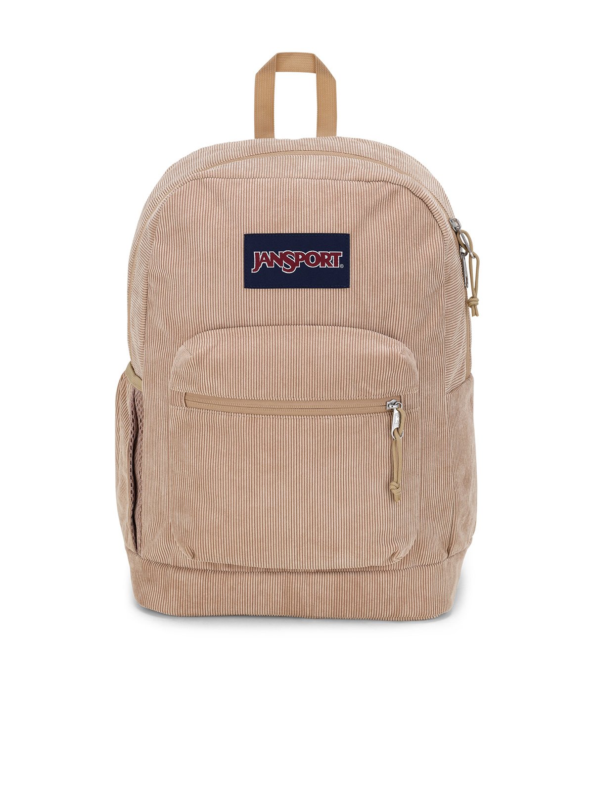 Men's Beige JANSPORT Cross Town Plus Remix Backpack Travertine Cord One Size