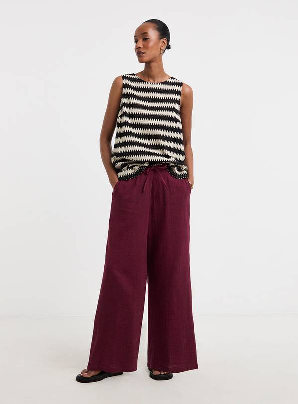 JD WILLIAMS Cheesecloth Wide Leg 20