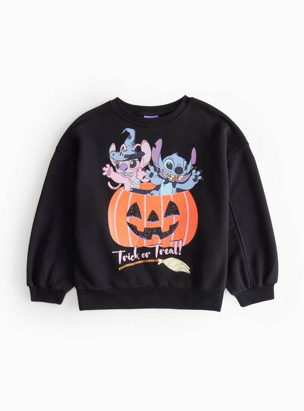 Stitch Halloween Relaxed Sweatshirt 14 years