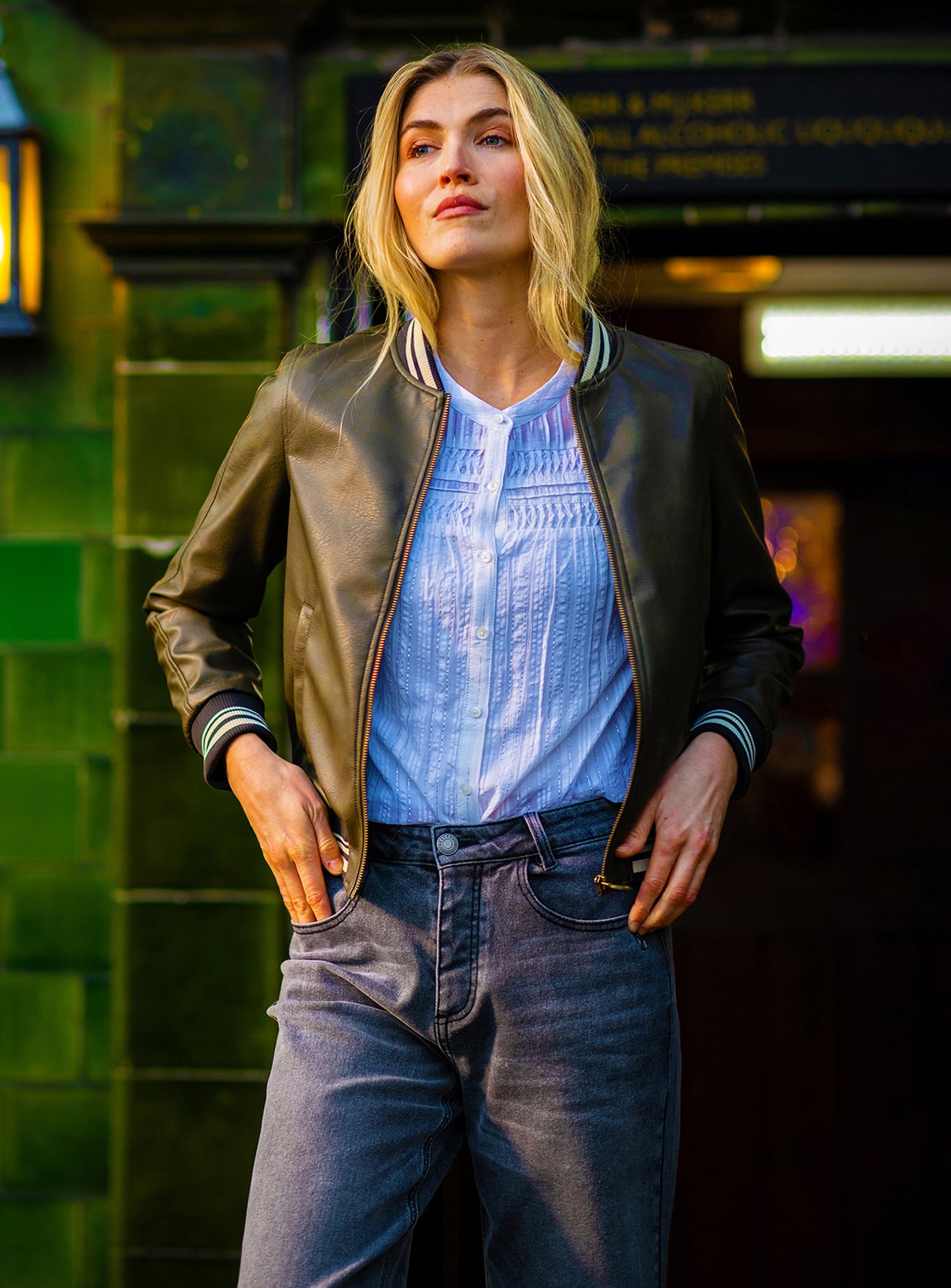 White BRAKEBURN Angelica Blouse