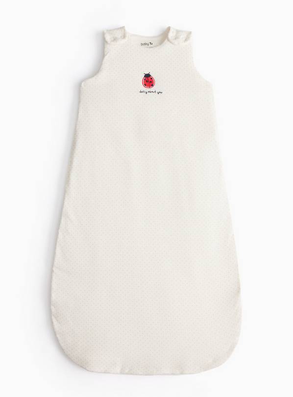 Ladybird Print 2.5 Tog Sleeping Bag 6-12 months