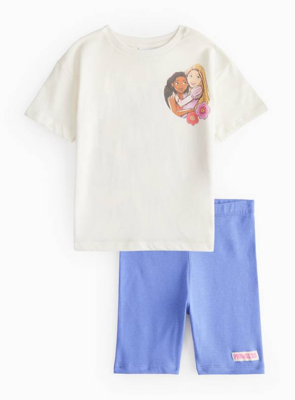 Disney Princesses Graphic T-Shirt & Shorts  1-2 years