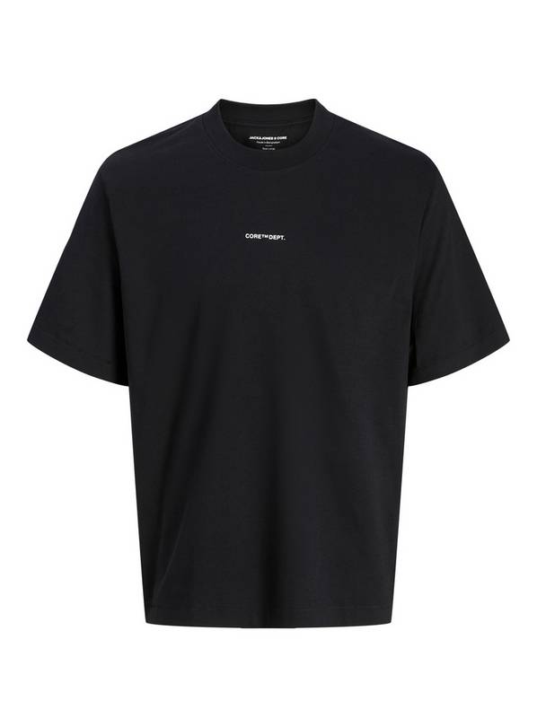 JACK & JONES JUNIOR Cover Script Back T Shirt Short Sleeve Crew Neck Junior 8 years