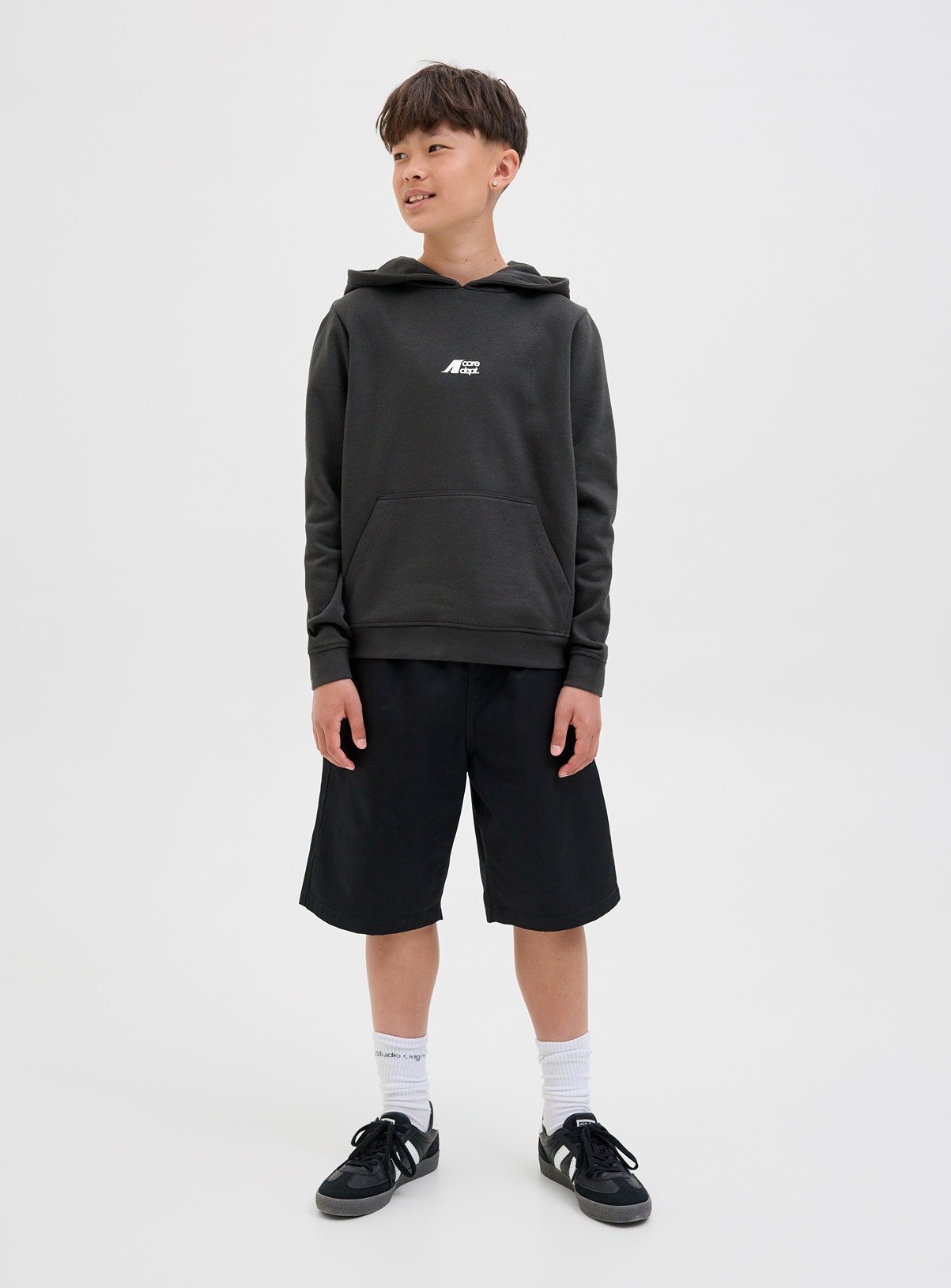 JACK & JONES JUNIOR Cotier Print Sweat Hoodie 12 years - Image 2 thumbnail