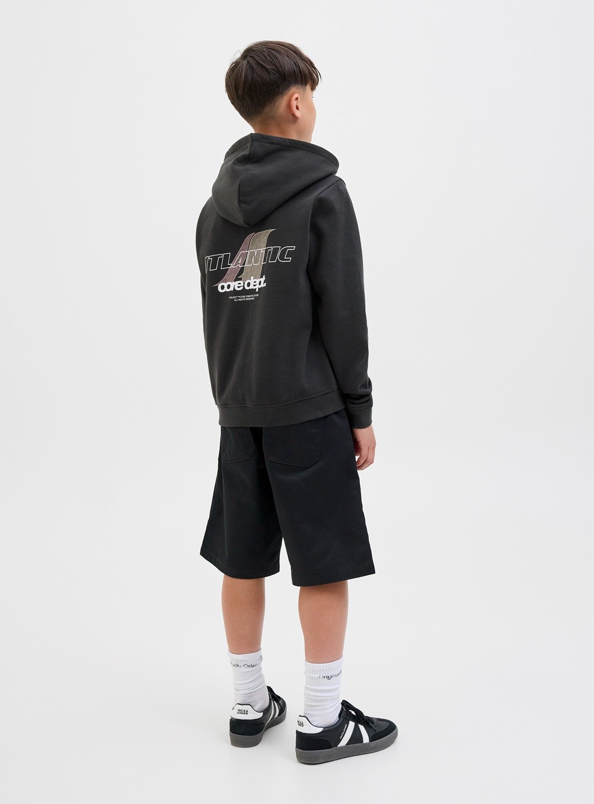 JACK & JONES JUNIOR Cotier Print Sweat Hoodie 12 years - Image 6 thumbnail
