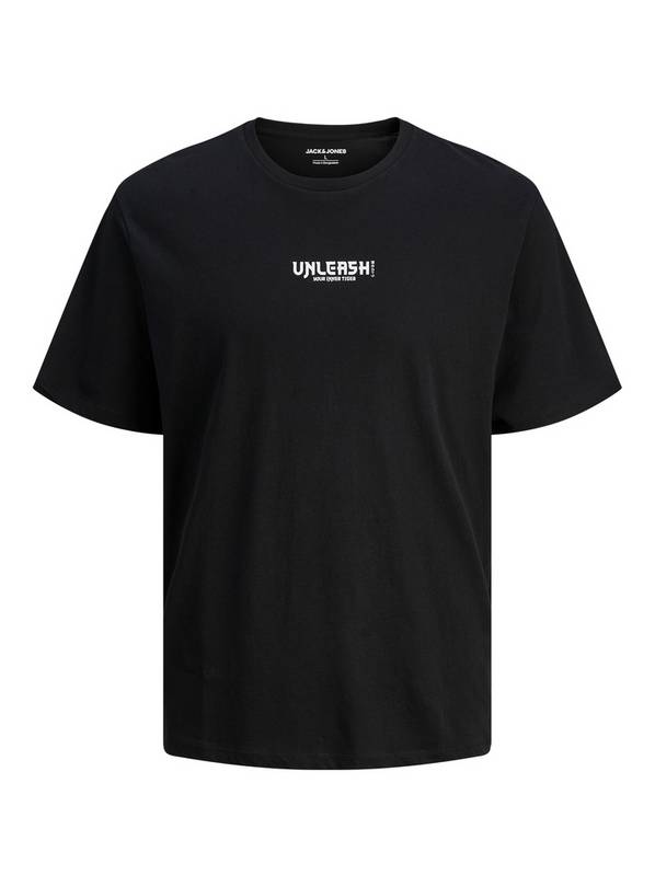 JACK & JONES JUNIOR Miko T-Shirt Black 8 years