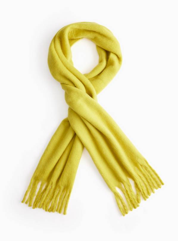 Chartreuse Heavyweight Scarf One Size