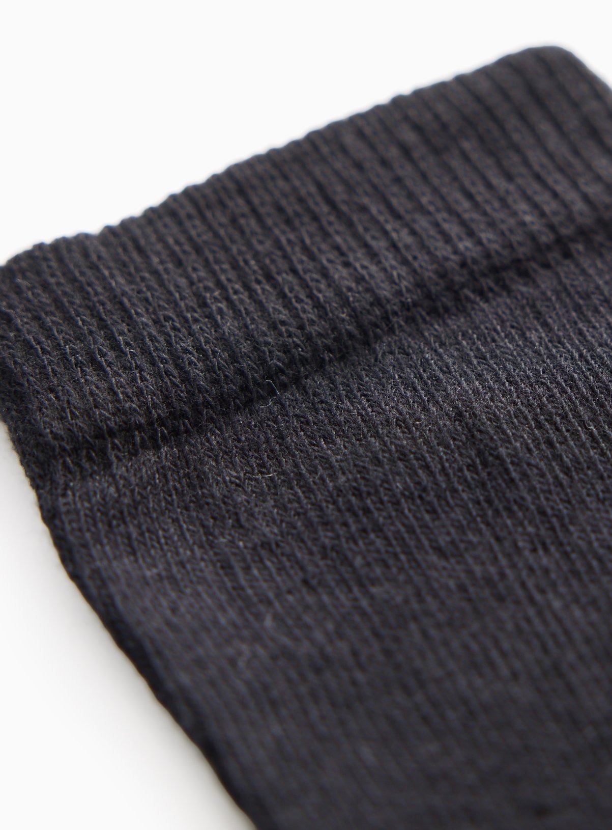 Black Over The Knee School Socks 5 Pack 12.5-3.5 - Image 2 thumbnail