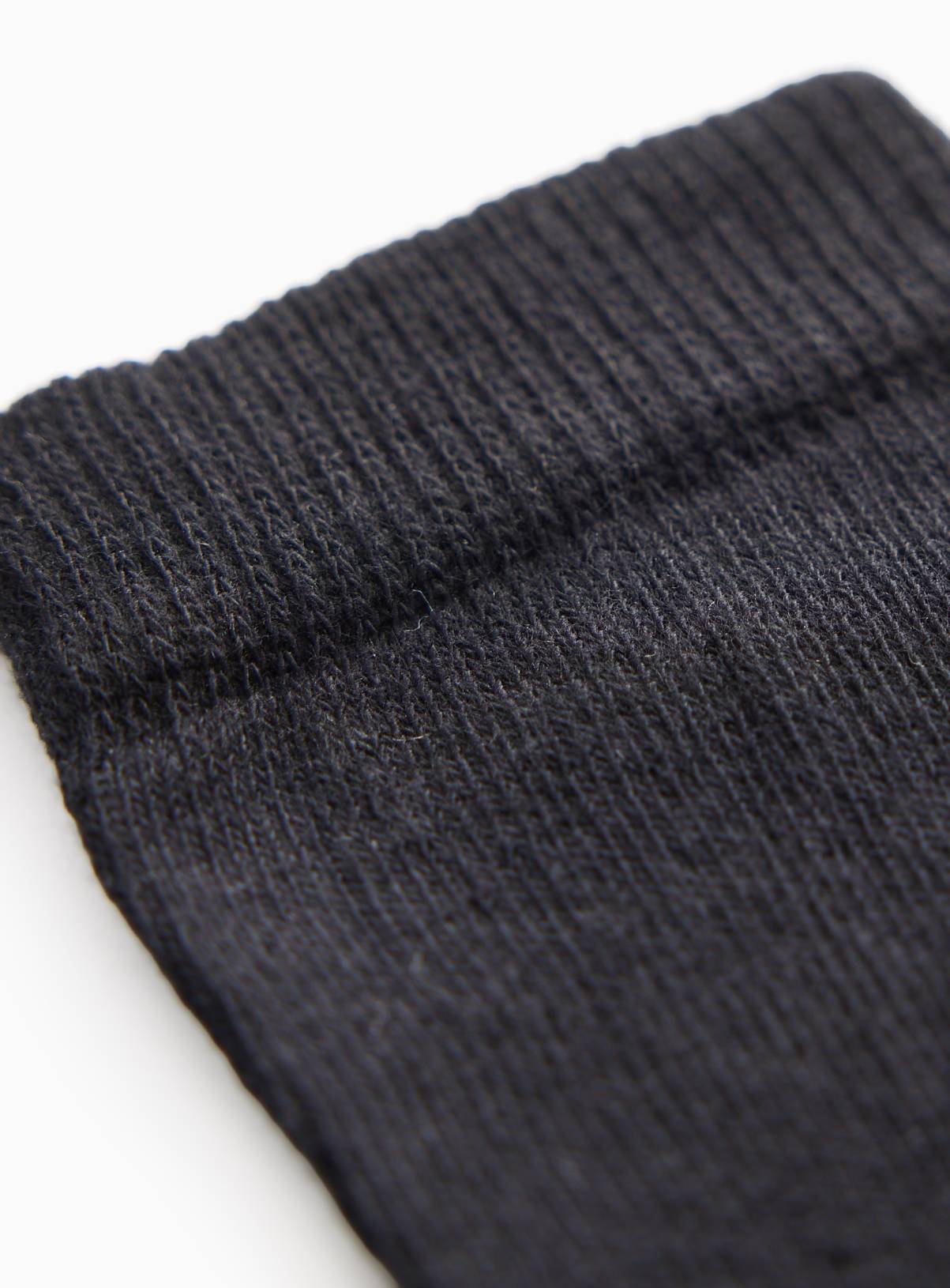 Black Over The Knee School Socks 5 Pack 12.5-3.5 - Image 2