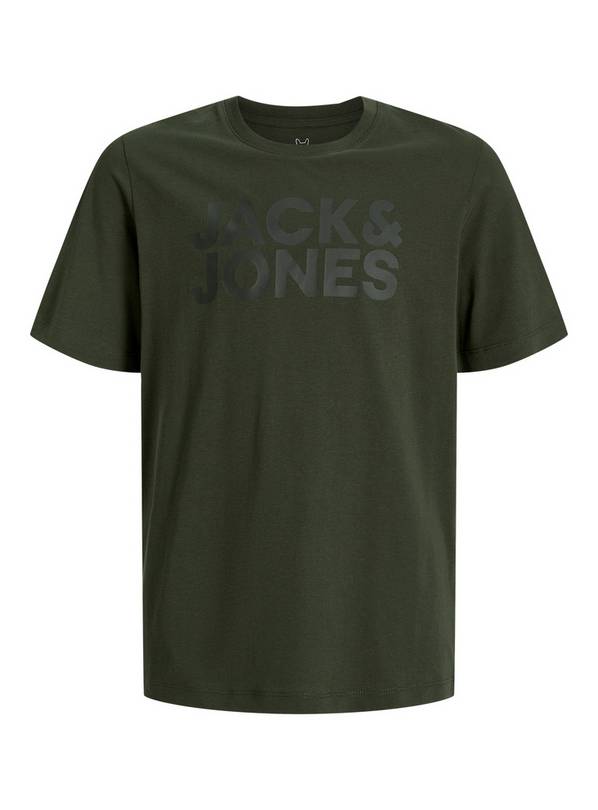 JACK & JONES JUNIOR Corp Logo T-Shirt Green 8 years