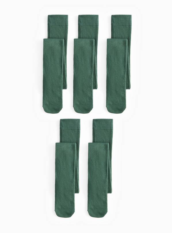Green Tights 5 Pack 2-3 years