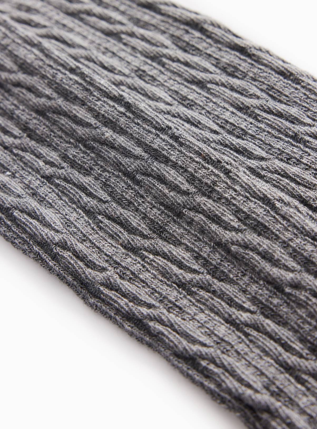 Grey Super-Soft Cable Knit Tights 3 Pack 4-5 years - Image 2