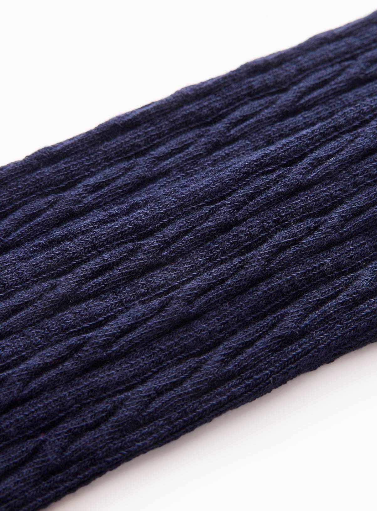 Navy Supersoft Cable Tights 3-Pack 9-10 years - Image 2