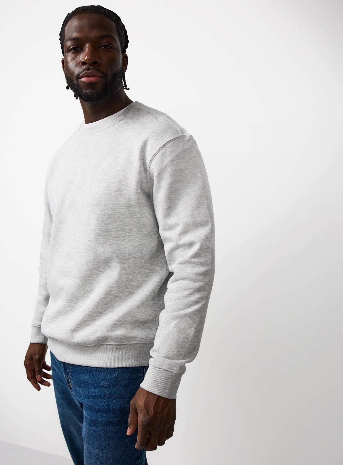 The Ultimate Grey Marl Sweatshirt XXL - Image 1
