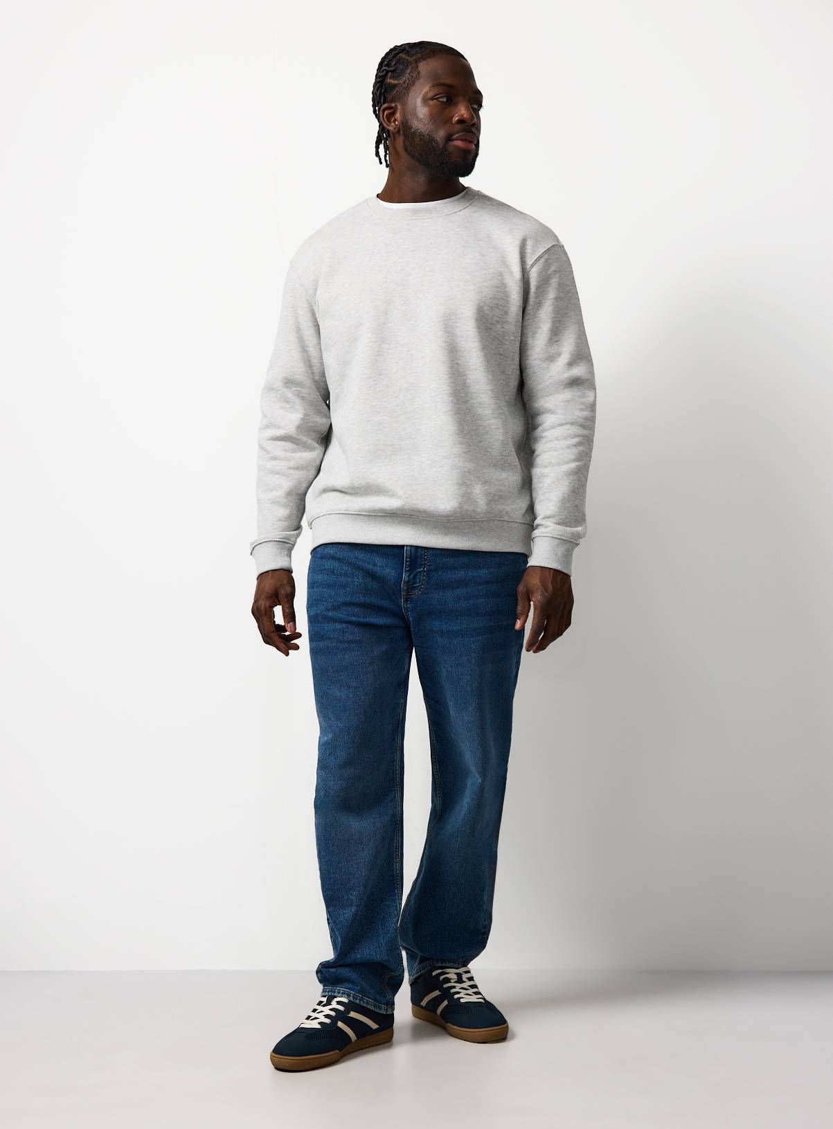 The Ultimate Grey Marl Sweatshirt XXL - Image 2