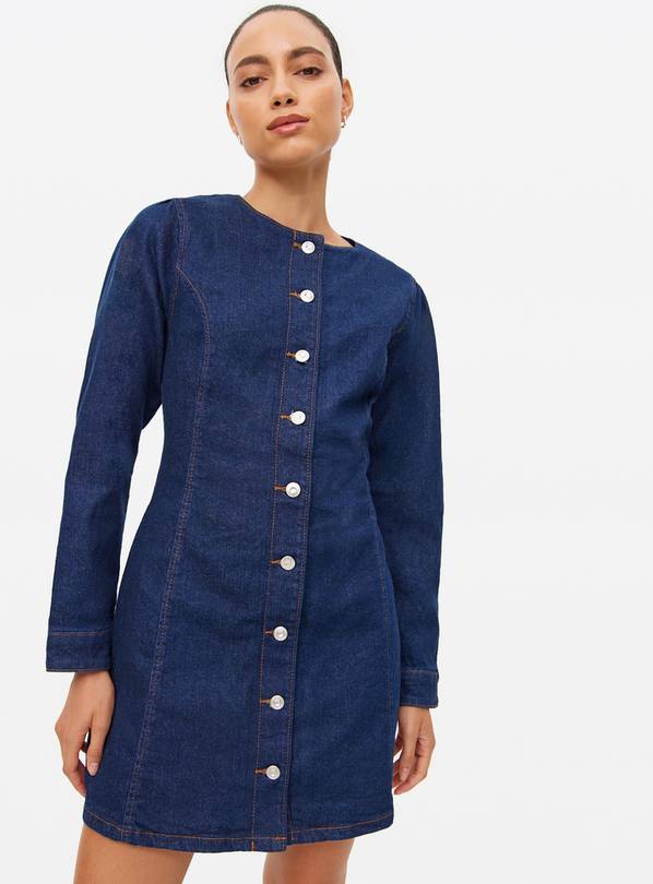sainsburys ladies dresses Denim Dress Sainsburys Ladies Dresses Sainsbury's £36 Polka Dot Denim  Co-ord Is The Easiest