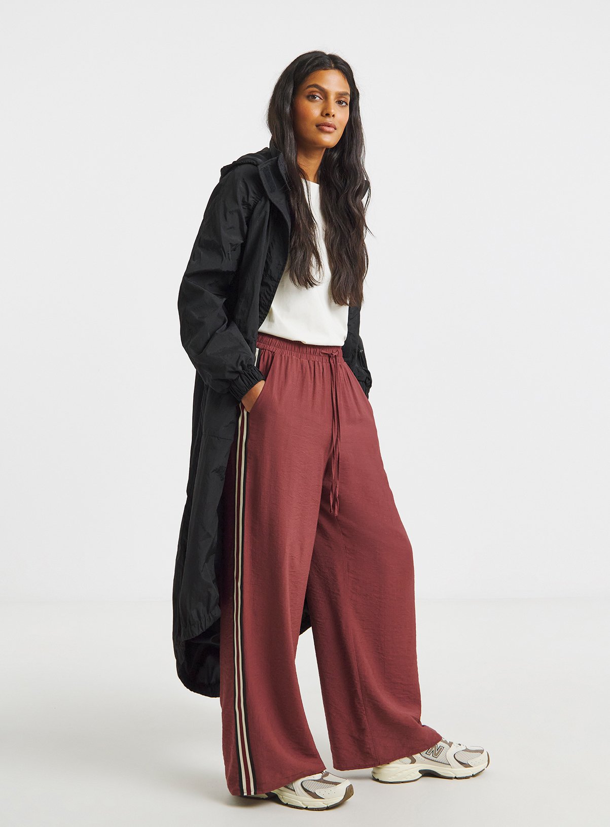 Red SIMPLY BE Wide Leg Trousers