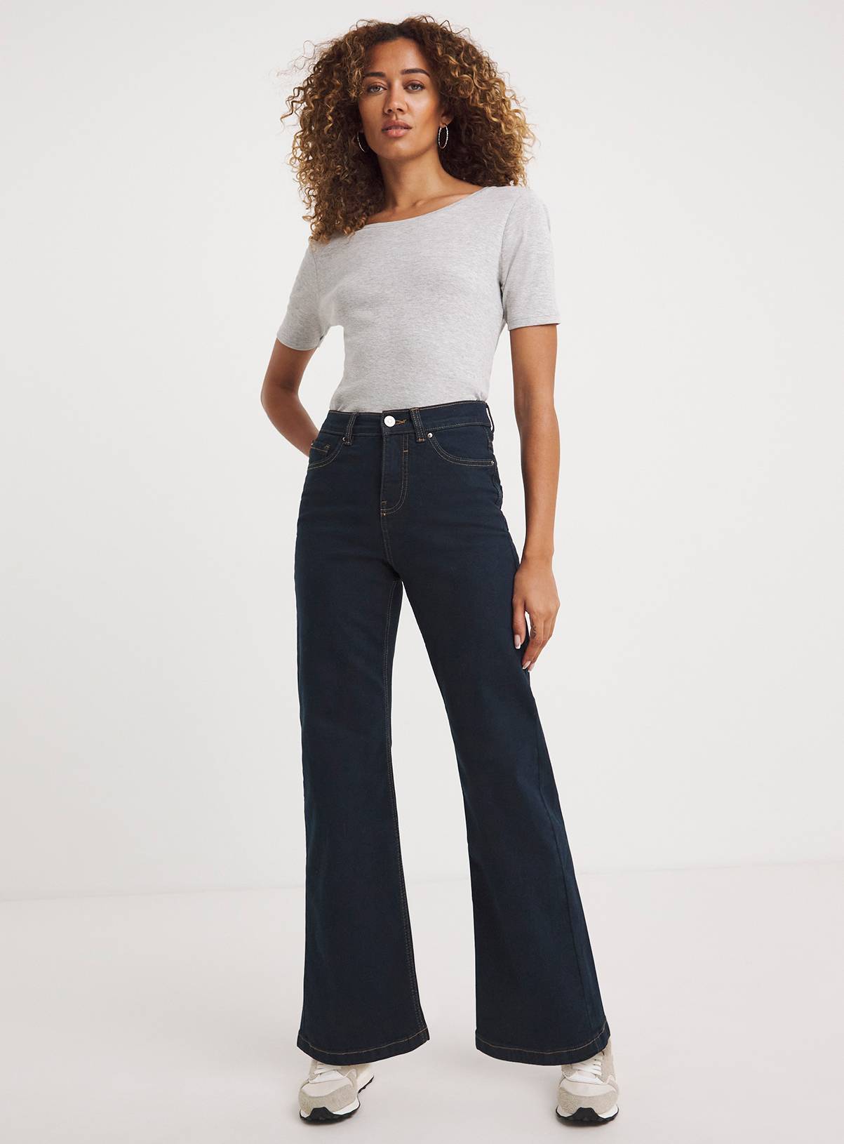 JD WILLIAMS 24/7 Wide Leg Jean Indigo 8R - Image 1