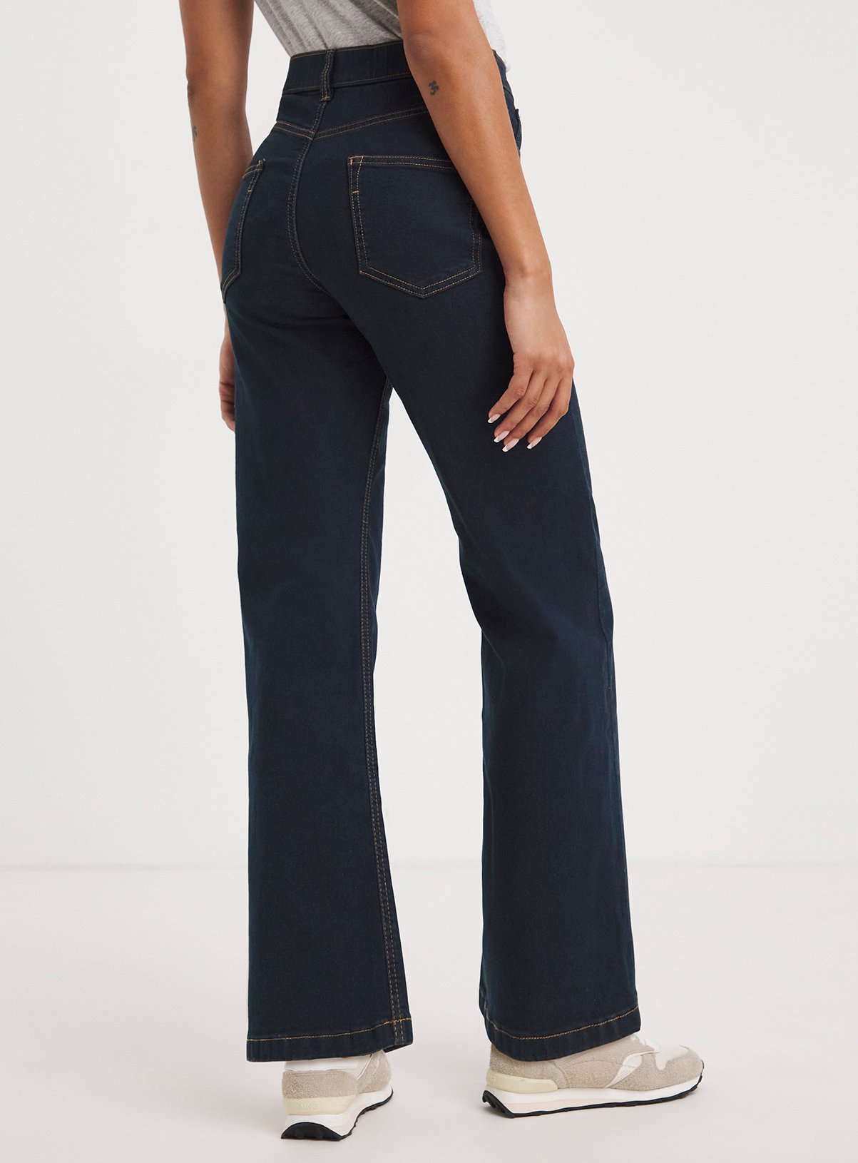 JD WILLIAMS 24/7 Wide Leg Jean Indigo 8R - Image 2 thumbnail