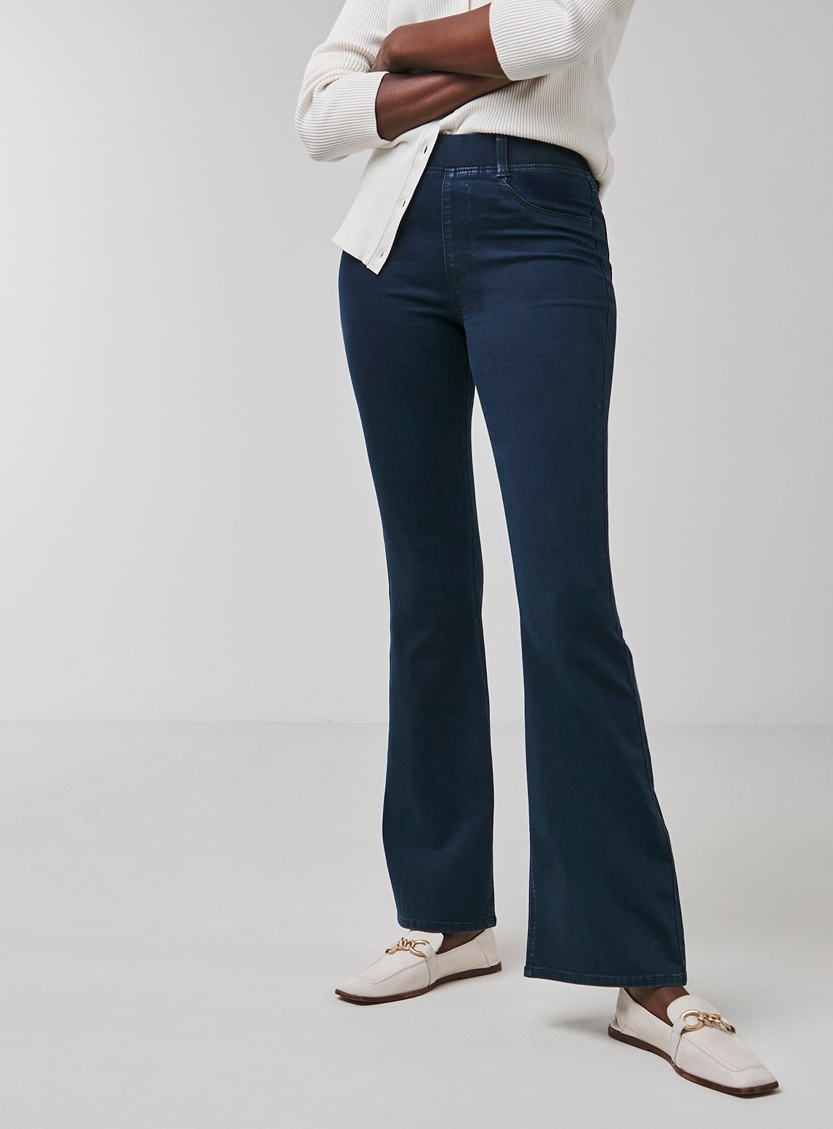 JD WILLIAMS Bootcut Jegging Indigo 26R - Image 1 thumbnail