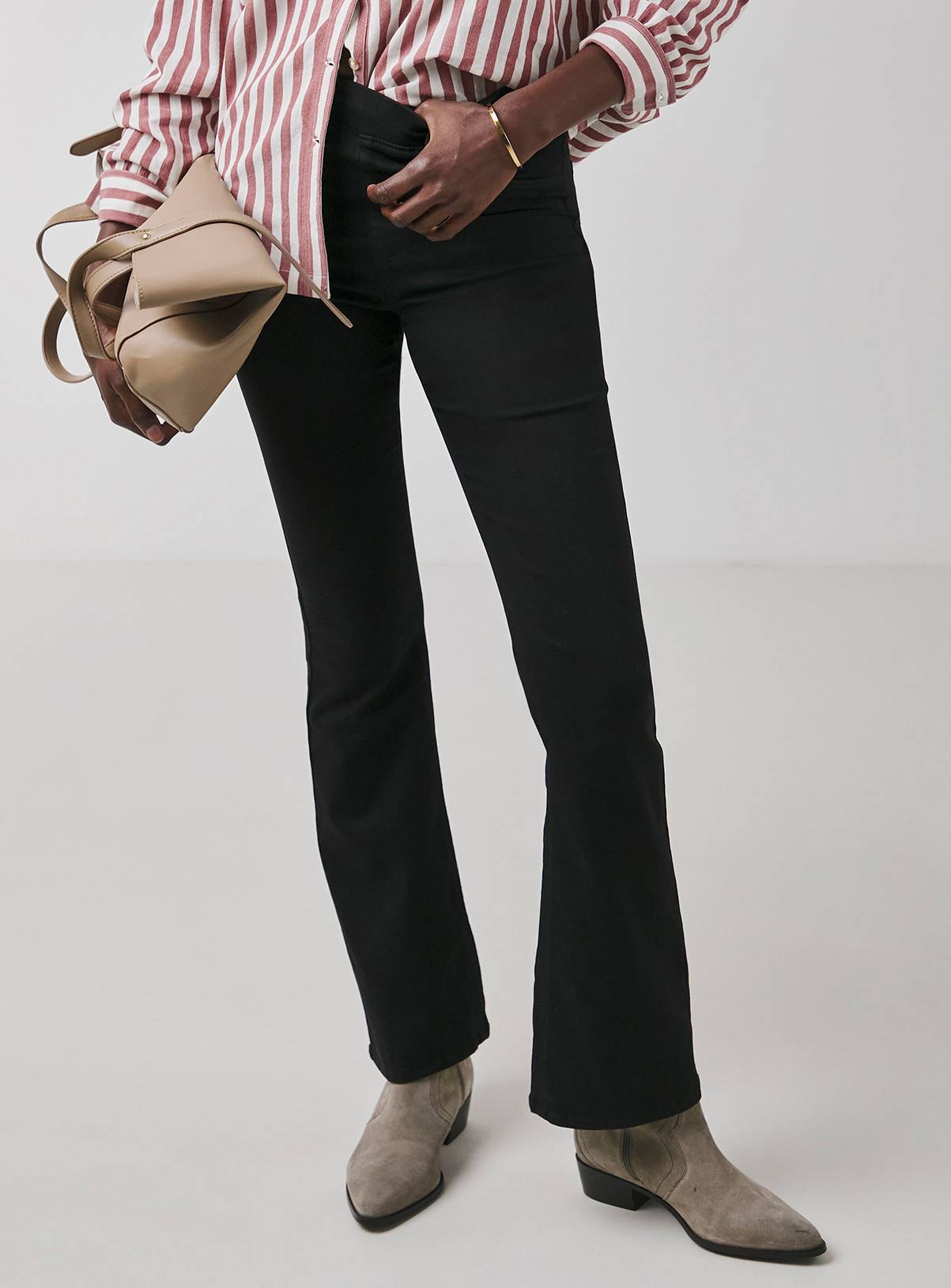 JD WILLIAMS Bootcut Jegging Black 12R - Image 1