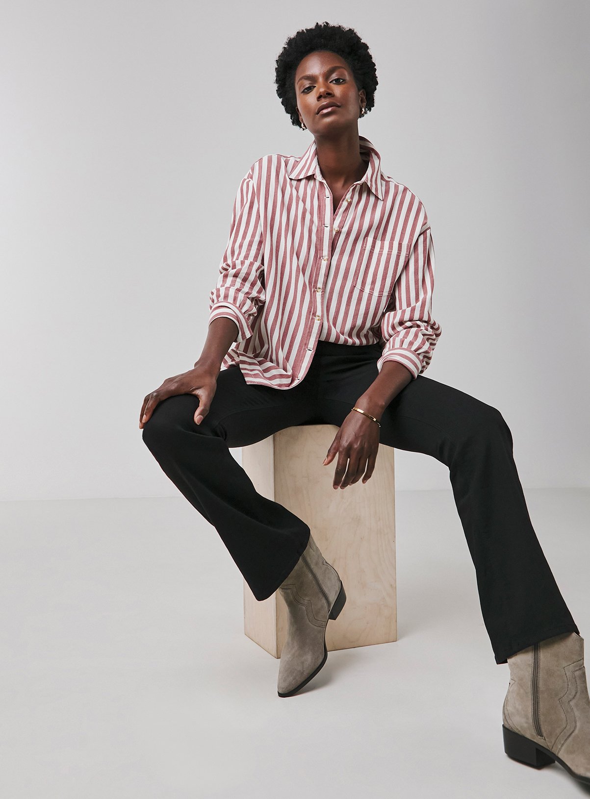 JD WILLIAMS Bootcut Jegging Black 12R - Image 3 thumbnail