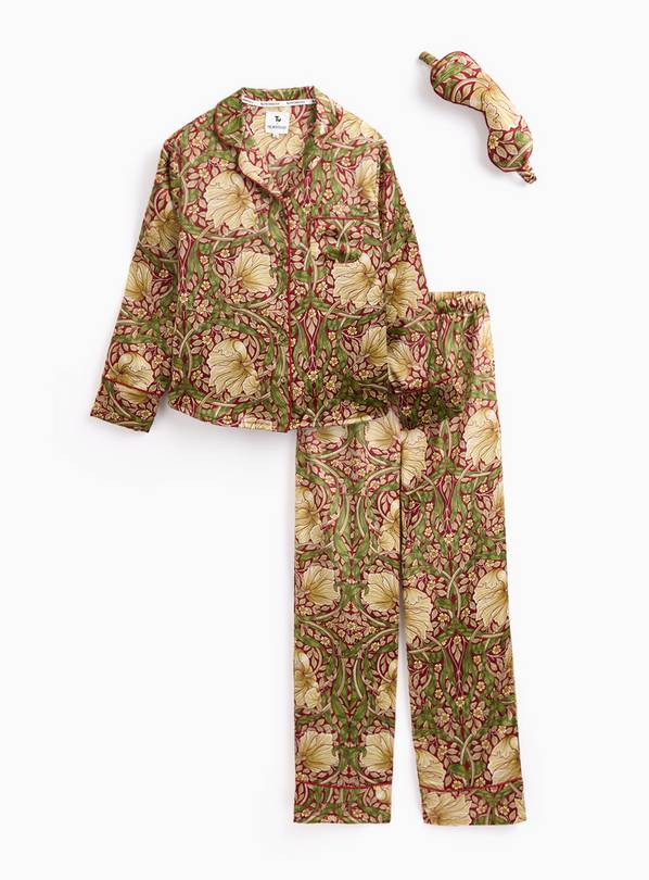 Tu x Morris & Co. Pimpernel Print Pyjama Set with Sleep Mask 16