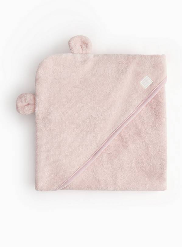 Pink Hooded Towel  One Size
