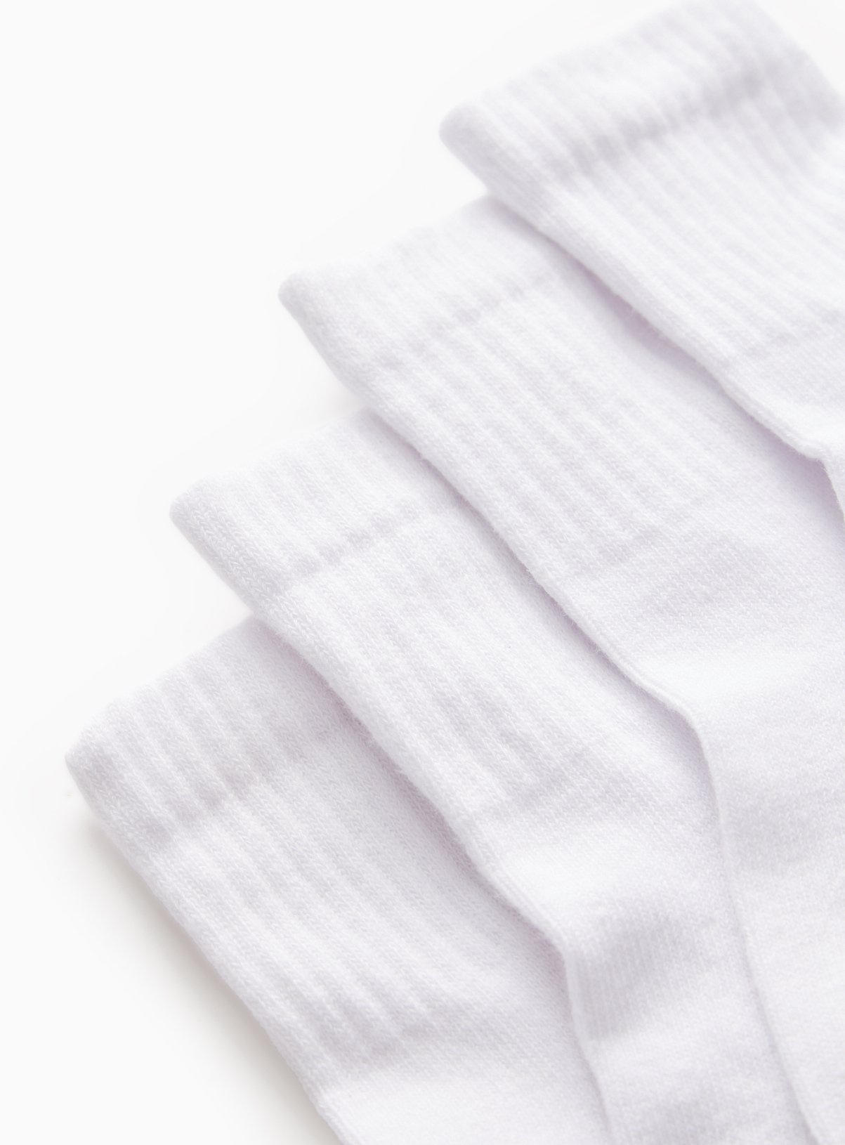 Ribbed Sport Ankle Socks 4 Pack 6-8.5 Infant - Image 2 thumbnail