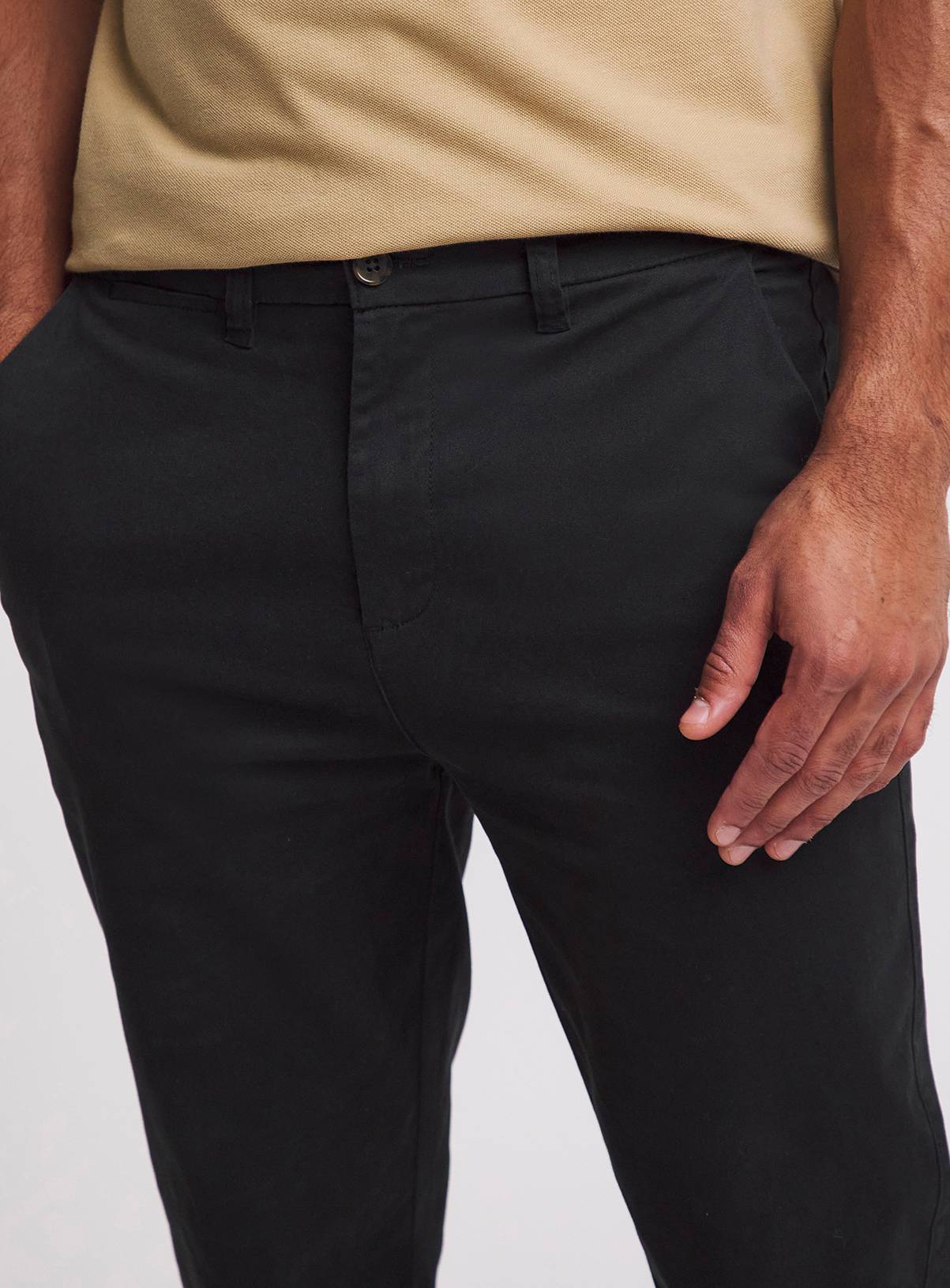 JACAMO Slim Stretch Chino Black 50R - Image 4