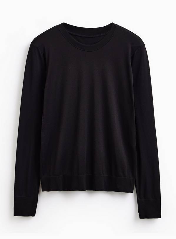 REAKTIV Black Soft Touch Long Sleeve Base Layer Tee XS