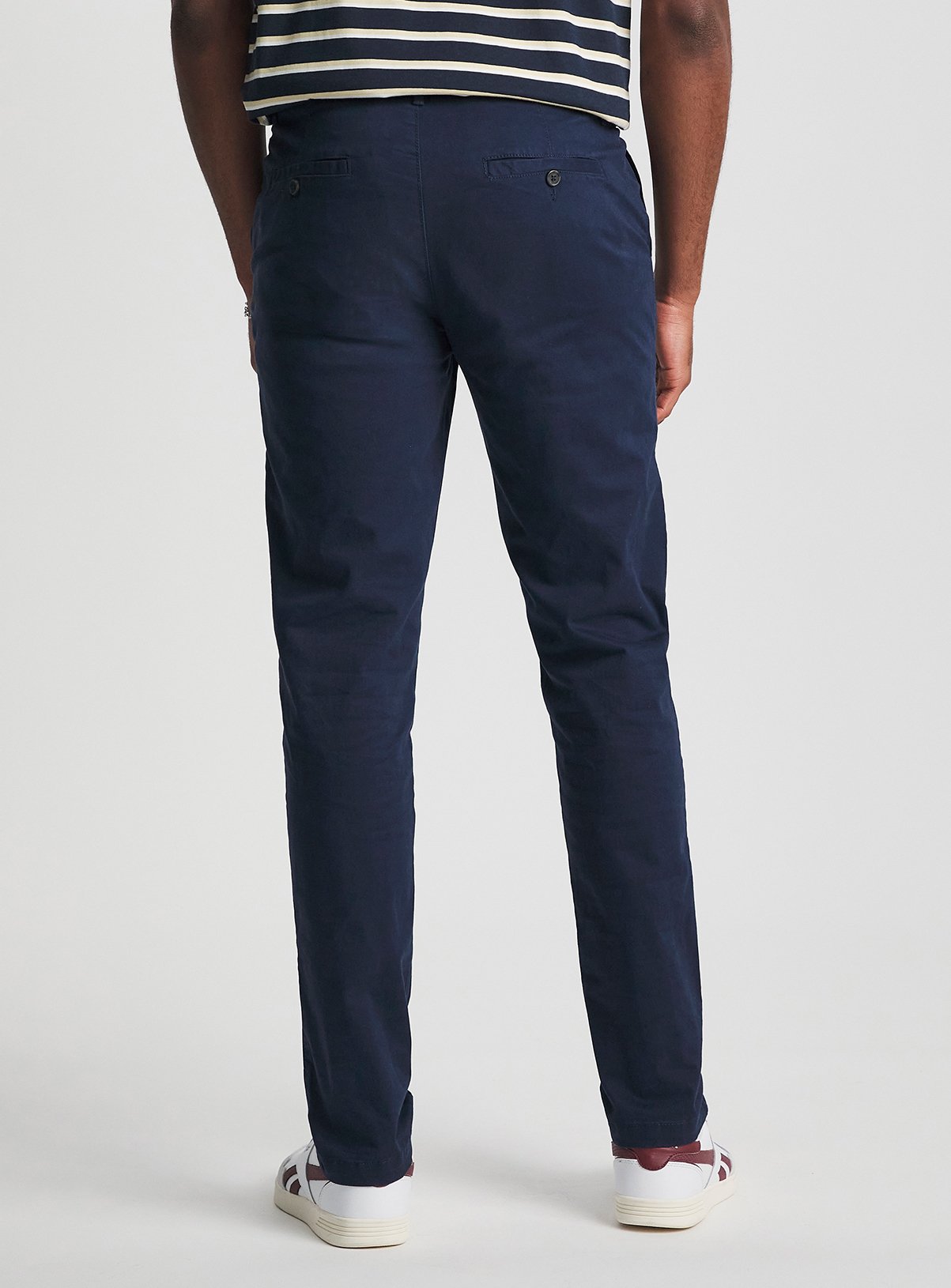 JACAMO Slim Stretch Chino Navy 44R - Image 2 thumbnail