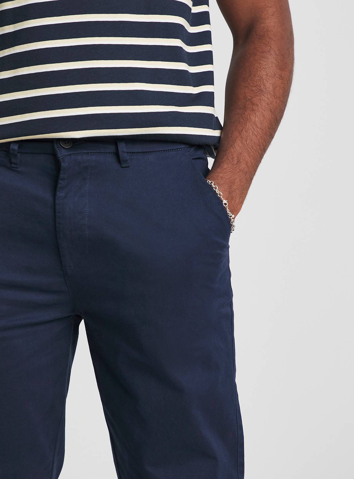 JACAMO Slim Stretch Chino Navy 44R - Image 4