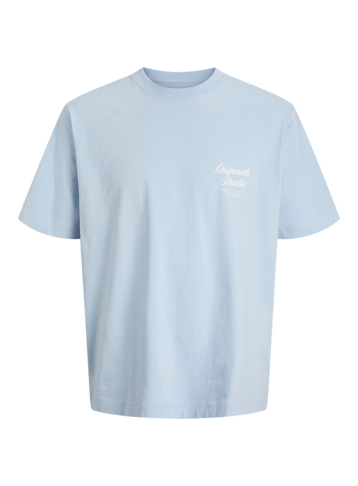 Blue Blue JACK & JONES JUNIOR Morrebro Typo T-Shirt - Jack and Jones Junior by Sainsbury's