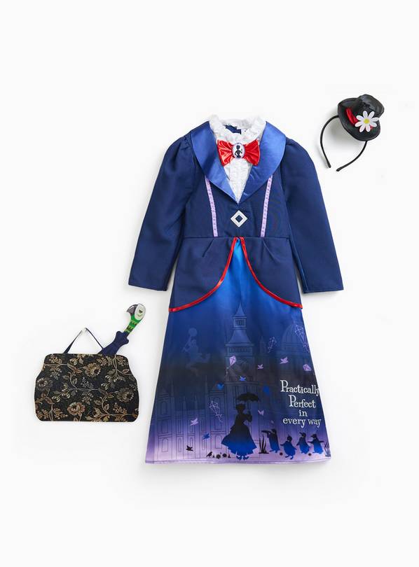 Disney Mary Poppins Fancy Dress Costume 5-6 years