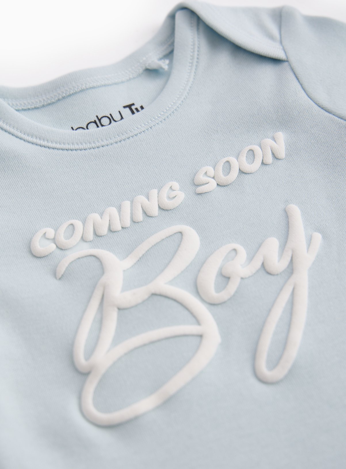 Blue Coming Soon Boy Bodysuit Newborn - Image 2 thumbnail