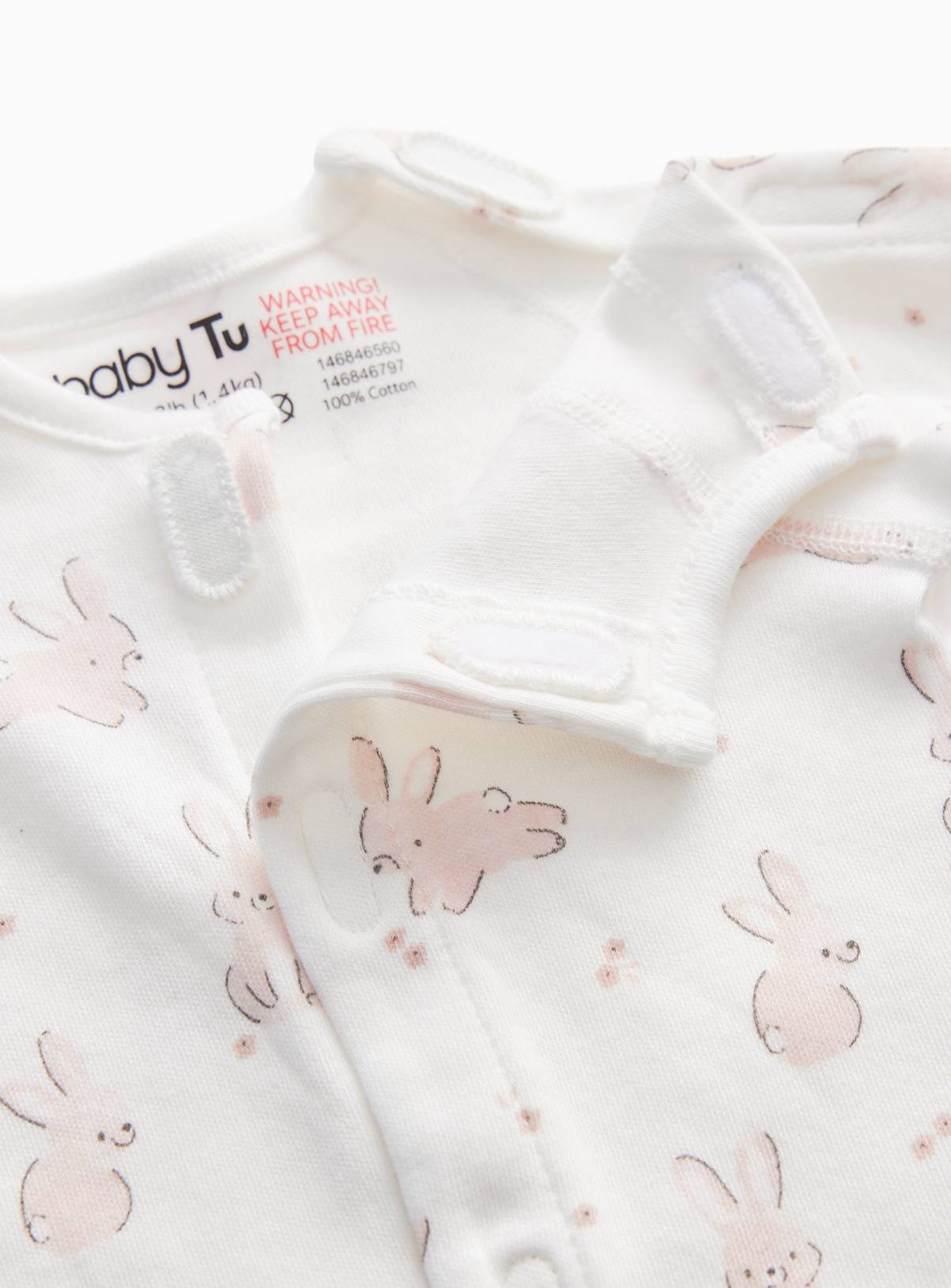 Rabbit Premature Baby Printed 5-Piece Starter Set 3lbs - 1.4kg - Image 2