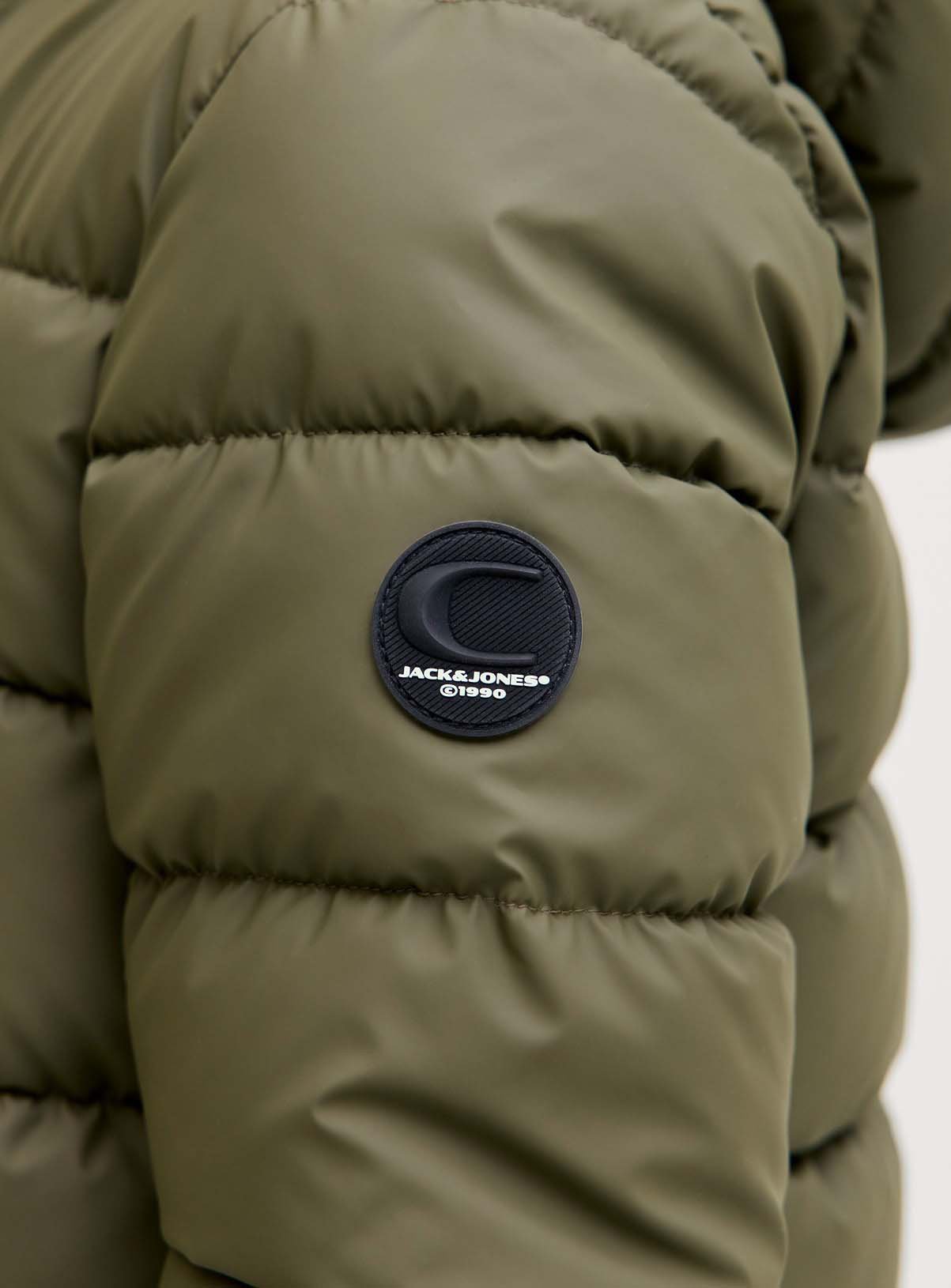 JACK & JONES JUNIOR Point PU Puffer Jacket 8 years - Image 3 thumbnail