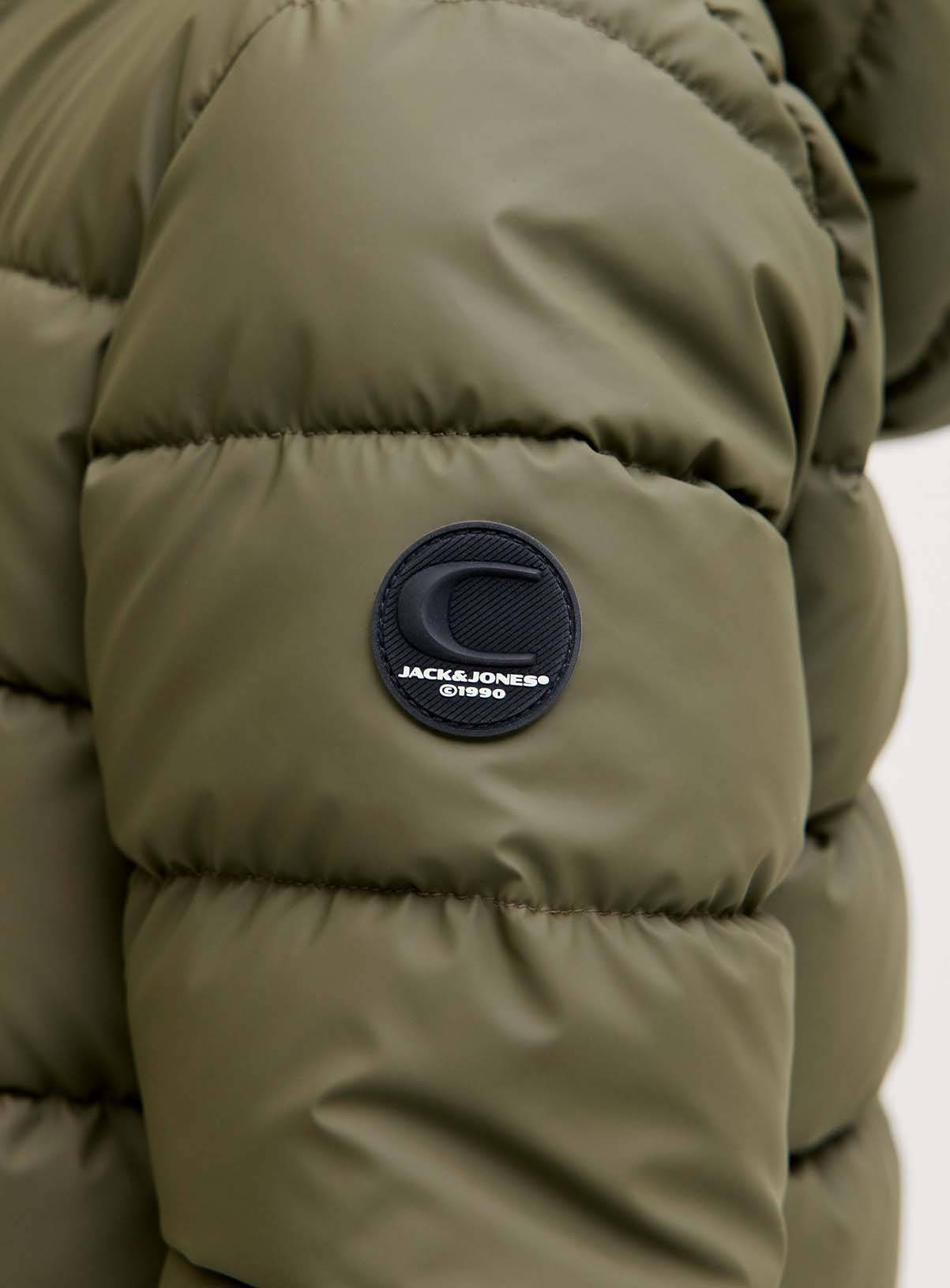 JACK & JONES JUNIOR Point PU Puffer Jacket 8 years - Image 3