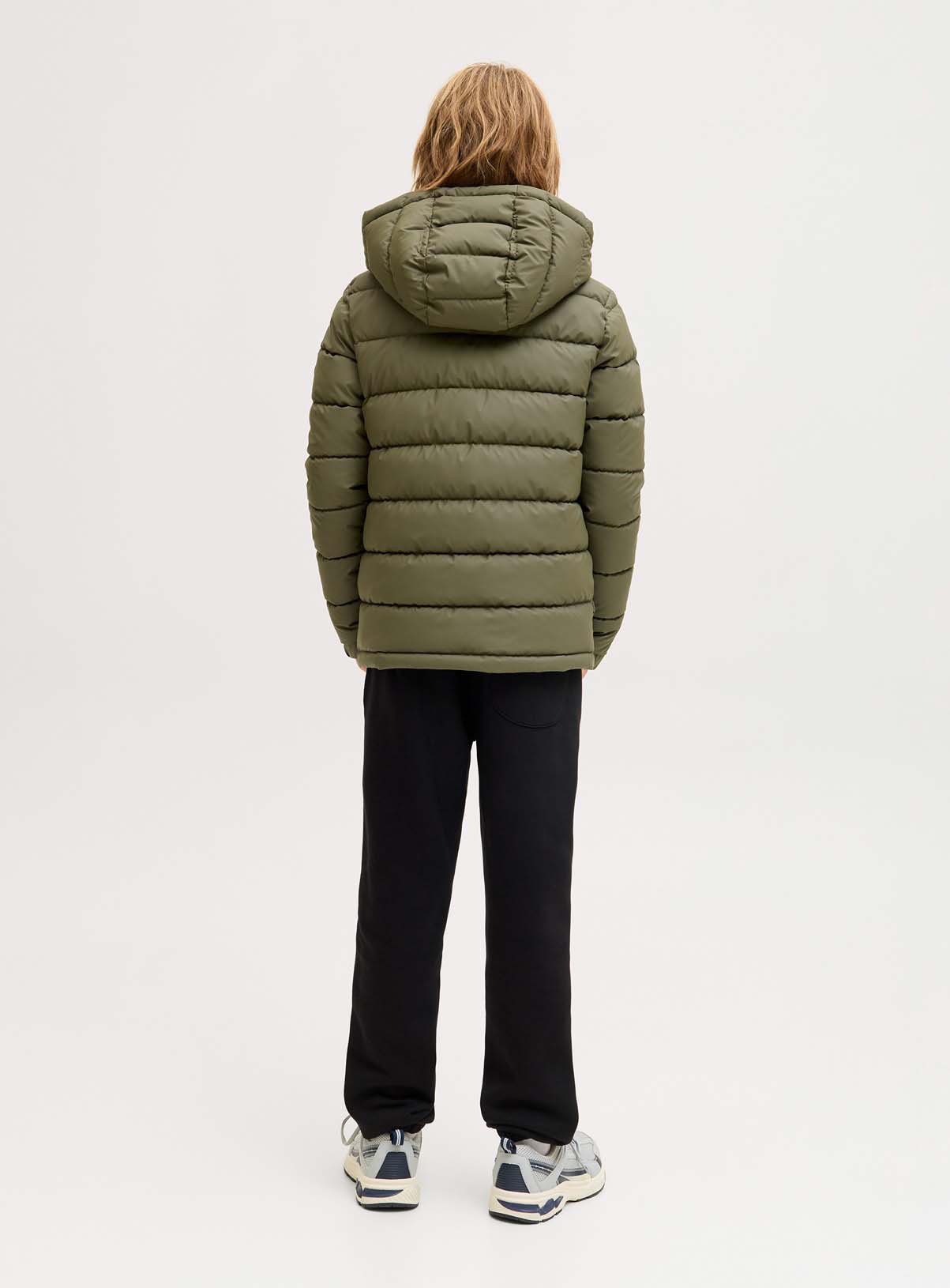 JACK & JONES JUNIOR Point PU Puffer Jacket 8 years - Image 5 thumbnail