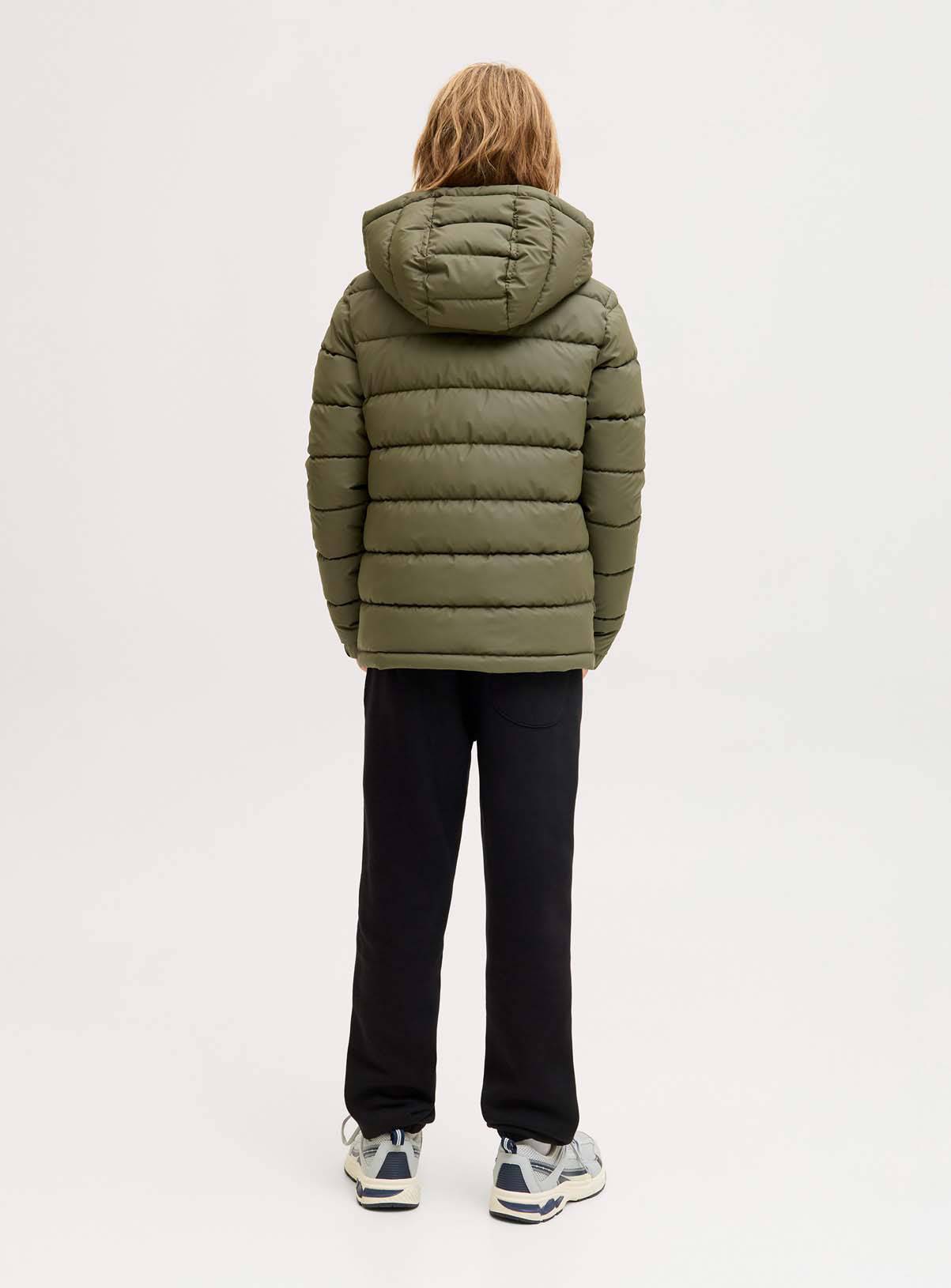 JACK & JONES JUNIOR Point PU Puffer Jacket 8 years - Image 5