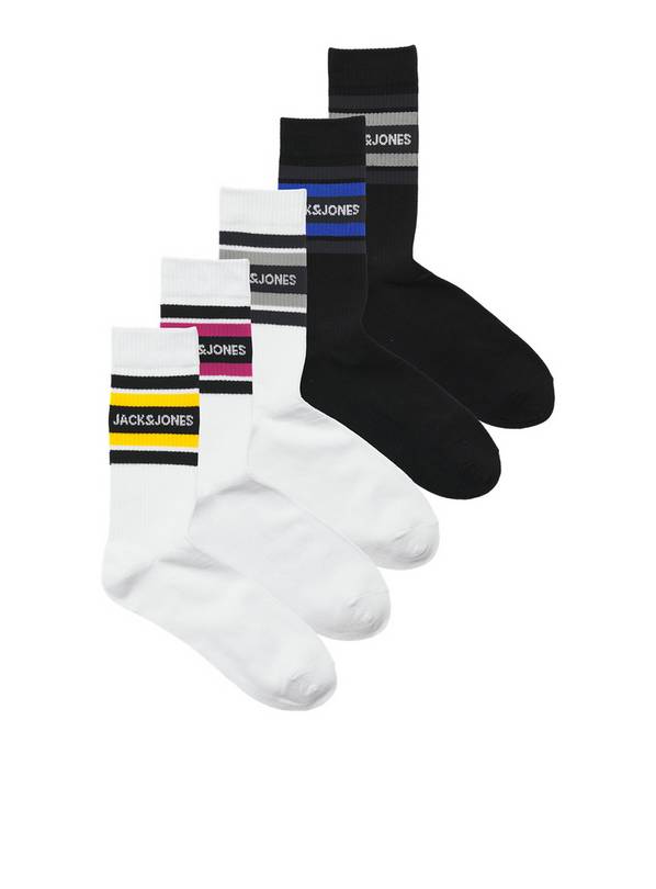 JACK &JONES JUNIOR Lucas Tennis Socks 5 Pack 38/43