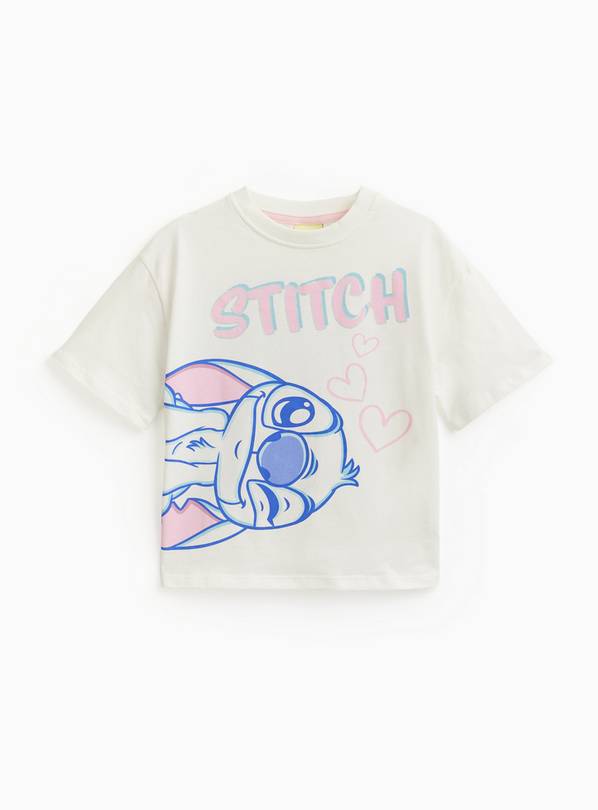 Disney Stitch Character Print Short Sleeve T-Shirt 11 years