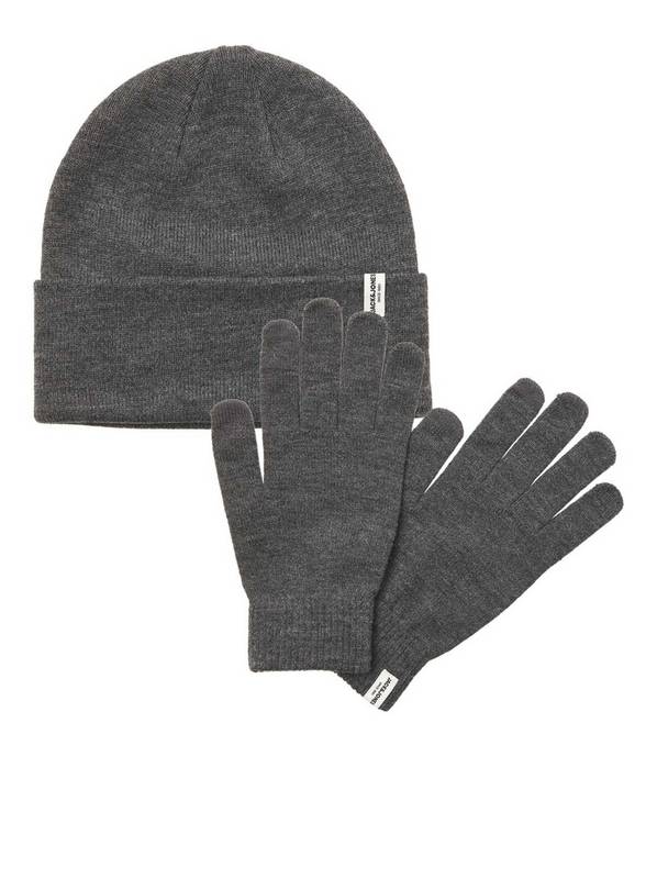 JACK & JONES JUNIOR Cooper Beanie And Gloves Giftbox S/M