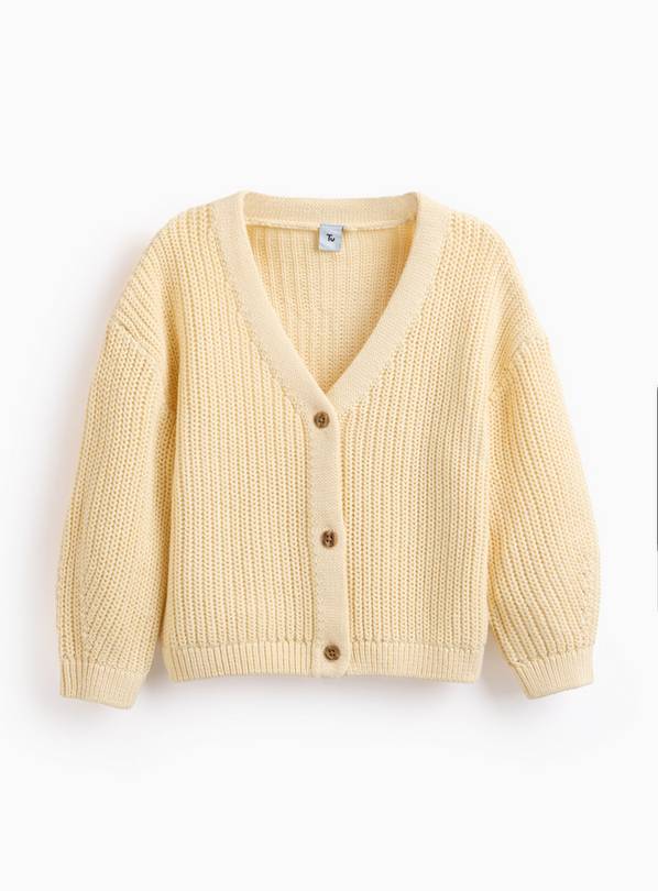 Yellow Knitted Cardigan 10 years