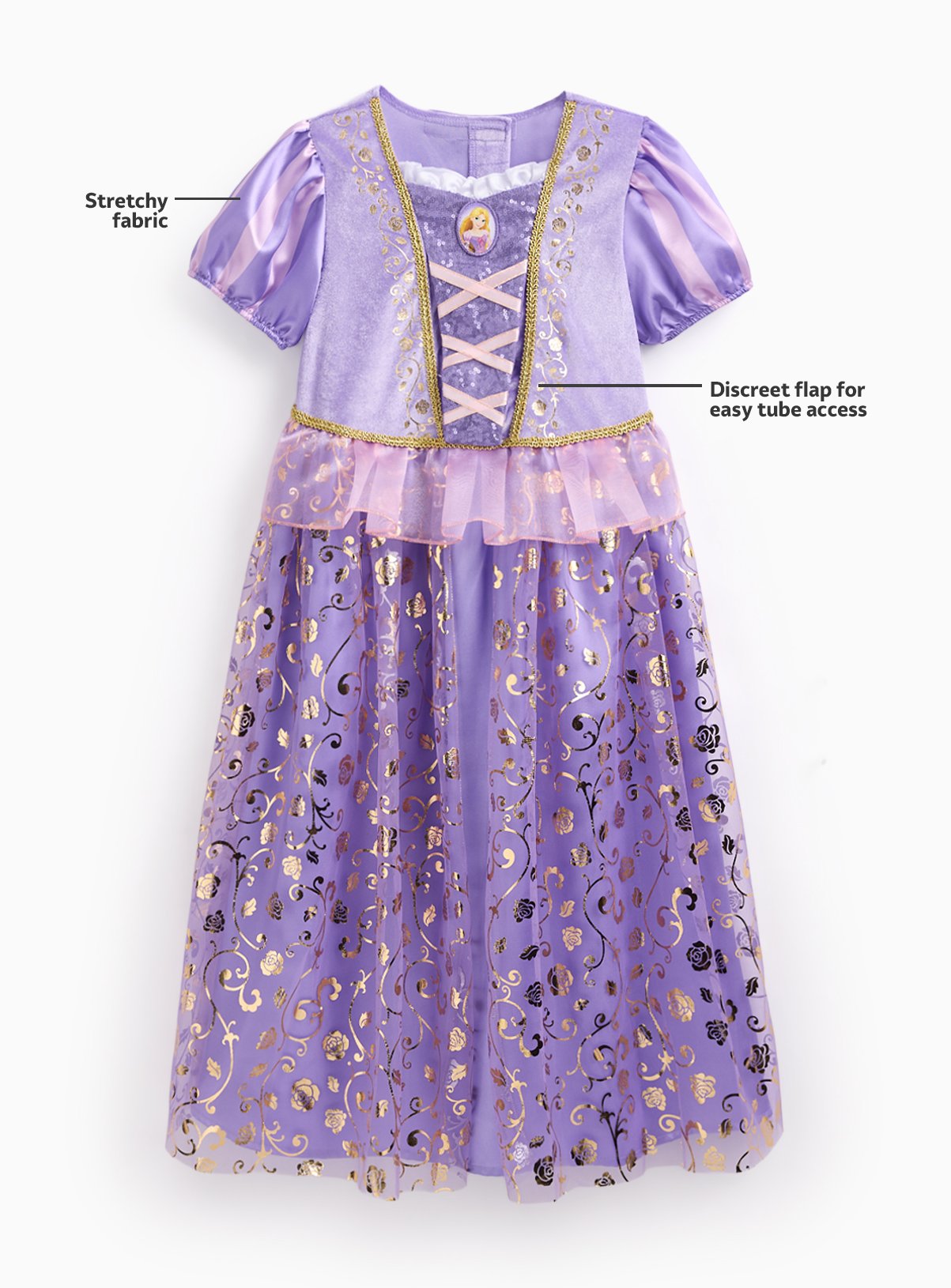 Disney Frozen Anna Dress Sainsburys Anna Dress Sainsburys Elsa Costume  Frozen Inspired Anna Dress, Girls Princess