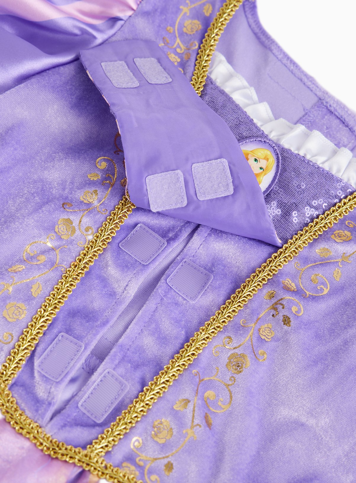 Disney Rapunzel Adaptive Fancy Dress Costume 7-8 years - Image 3 thumbnail